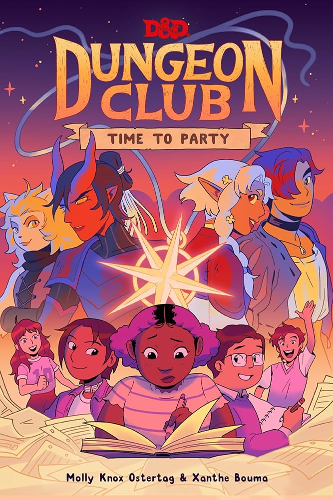 Book Cover of Dungeon Club: Time to Party by Molly Knox Ostertag